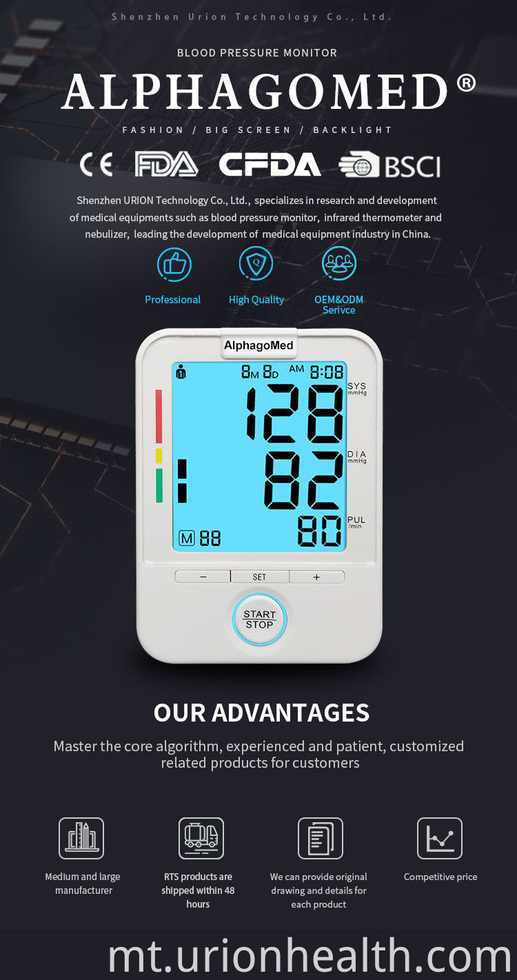 Bp Monitor Digital Bluetooth A Blood Pressure Monitor